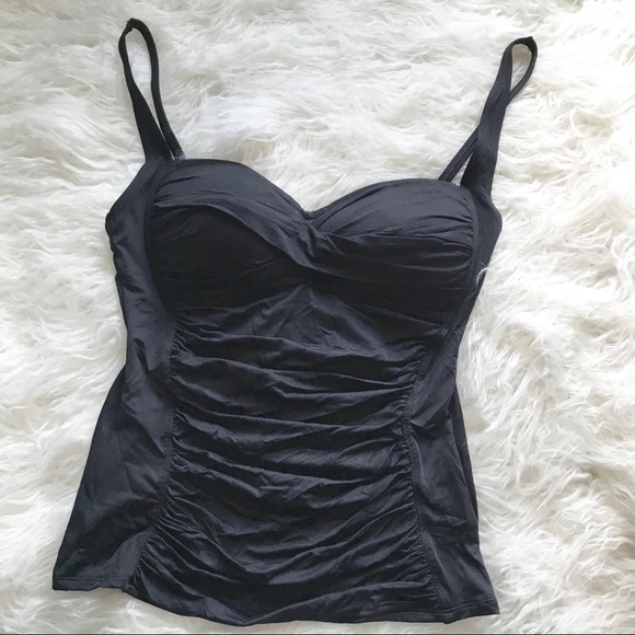 La Blanca Other - La Blanca black tank swim suit top